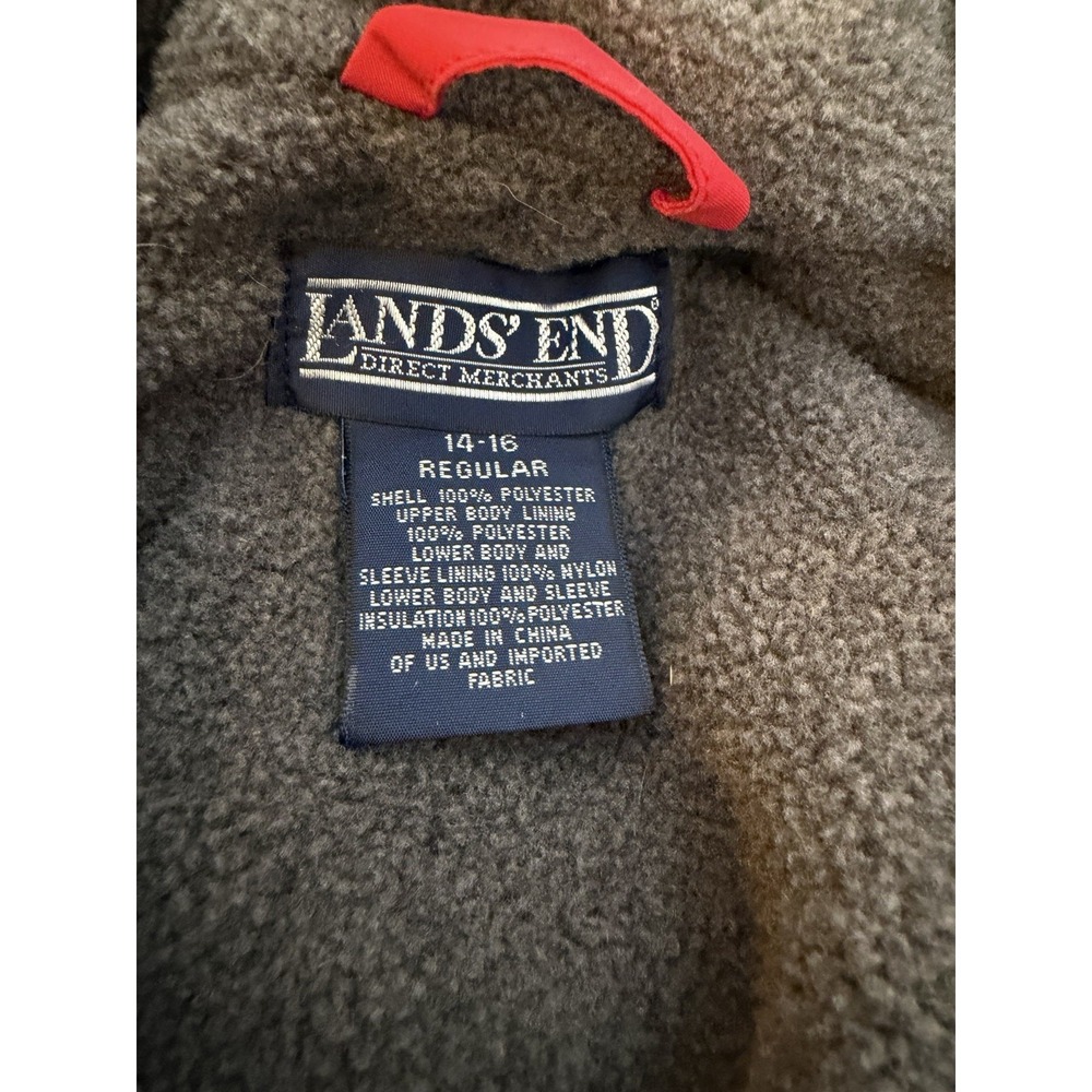 Lands' End Squall Gore-Tex Insulated Jacket Red Women's 14–16 - Picture 7 of 8
